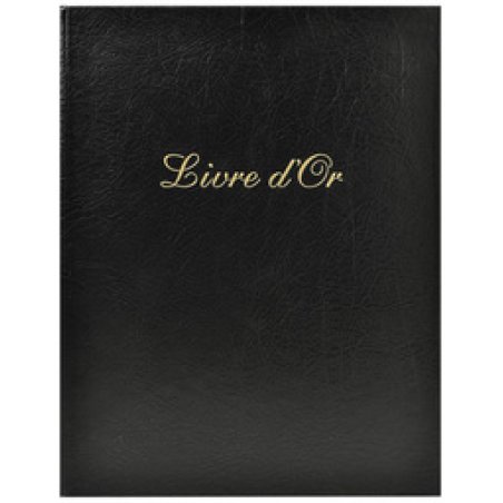 EXACOMPTA Livre d'Or Alpille, 220 x 260 mm, noir