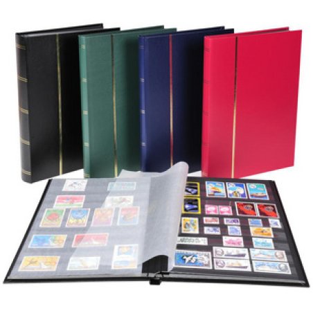 EXACOMPTA Album de timbres, 225 x 305 mm, 64 pages, rouge