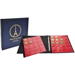 EXACOMPTA Classeur pour 100 médailles touristiques, bleu