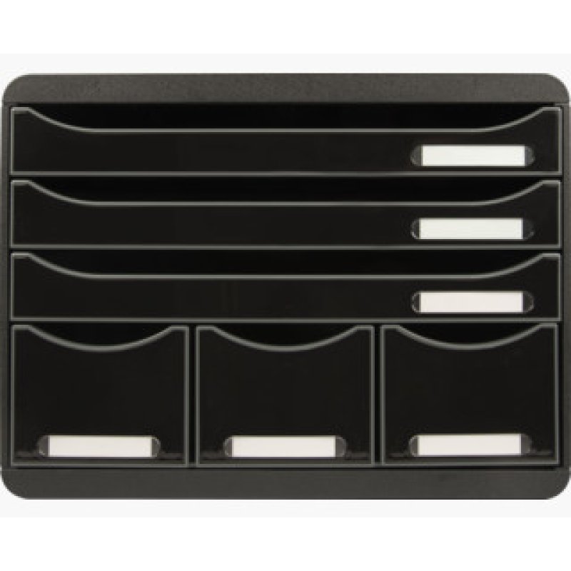 Exacompta 306714D unité de tiroir de bureau Noir