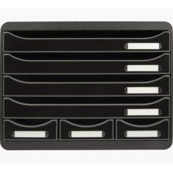 Exacompta 307714D office drawer unit Black
