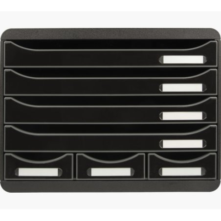 Exacompta 307714D office drawer unit Black