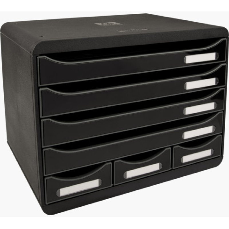 Exacompta 307714D office drawer unit Black