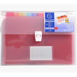 Exacompta 55298E trieur Couleurs assorties Polypropylène (PP) A4