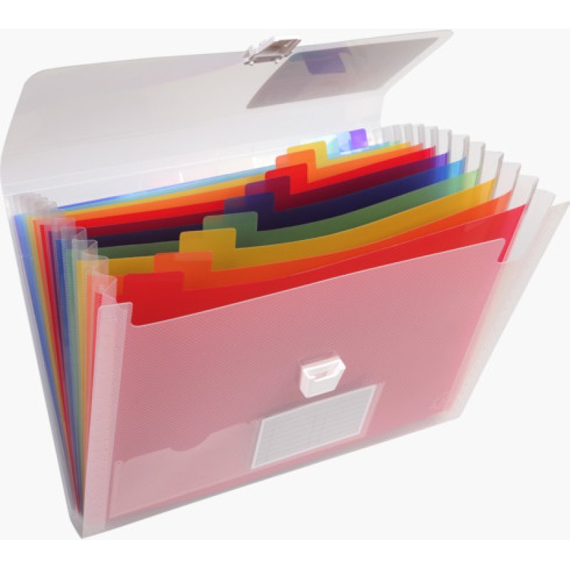 Exacompta 55298E divider book Assorted colours Polypropylene (PP) A4