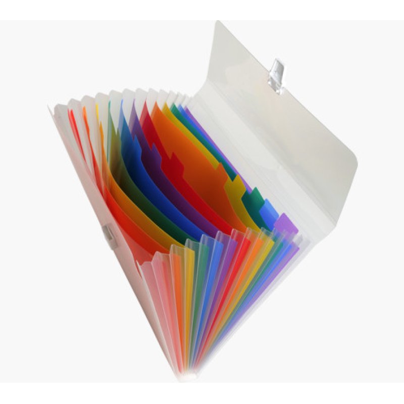 Exacompta 55298E trieur Couleurs assorties Polypropylène (PP) A4