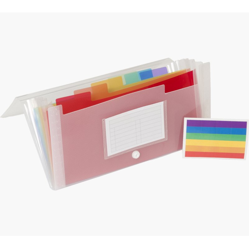 Exacompta 55398E trieur Couleurs assorties Polypropylène (PP)