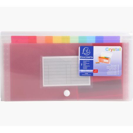 Exacompta 55498E divider book Assorted colours Polypropylene (PP)