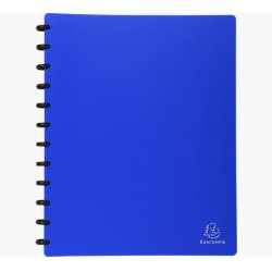 EXACOMPTA Protège-documents, A4, 30 pochettes, bleu