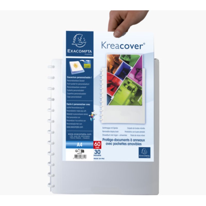 Exacompta 86371E protecteur de feuilles 210 x 297 mm (A4) Polypropylène (PP)