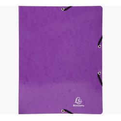 EXACOMPTA Classeur à anneaux Iderama, 2 anneaux, A4, violet