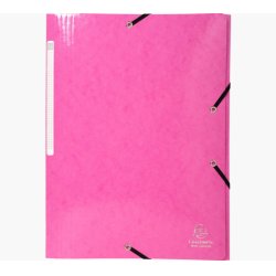 EXACOMPTA Chemise à élastique Iderama, A4, rose