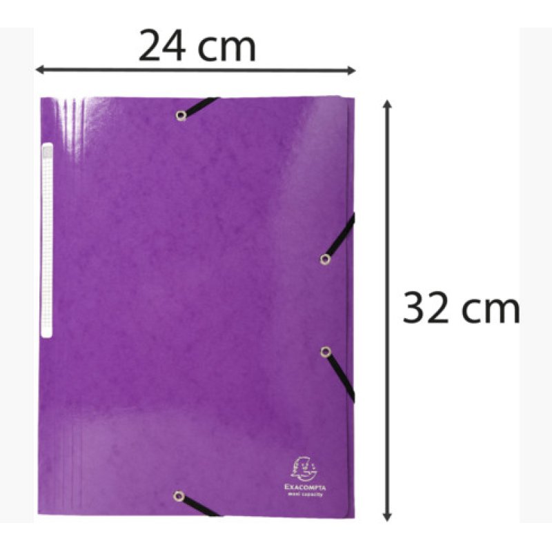 Exacompta 55826E folder Carton Violet A4