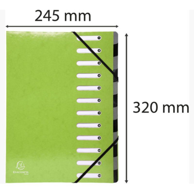 Exacompta 53923E folder Carton Green A4
