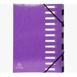 Exacompta 53926E fichier Carton Violet A4