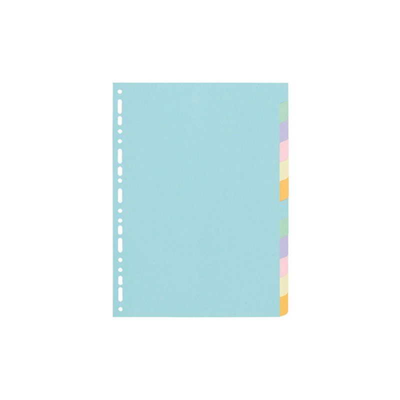 EXACOMPTA Intercalaires en carton, A4, 12 touches