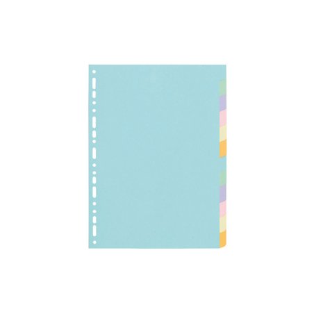 EXACOMPTA Intercalaires en carton, A4, 12 touches