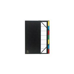 Exacompta 55321E intercalaire de classement Noir