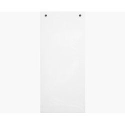 EXACOMPTA Intercalaires Premium, 105 x 240 mm, blanc