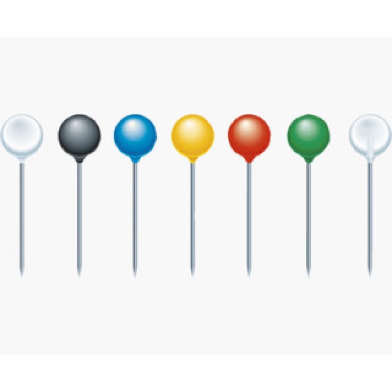 EXACOMPTA Epingle de signalisation, taille: 4 mm, assorti