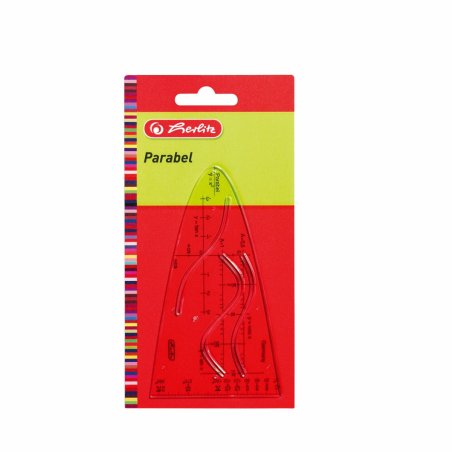 Herlitz 8701609 modèle brouillon Transparent Plastique