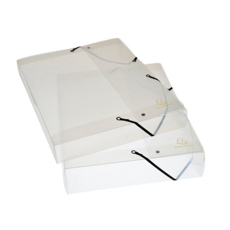 Exacompta 5982E file storage box Polypropylene (PP) Transparent