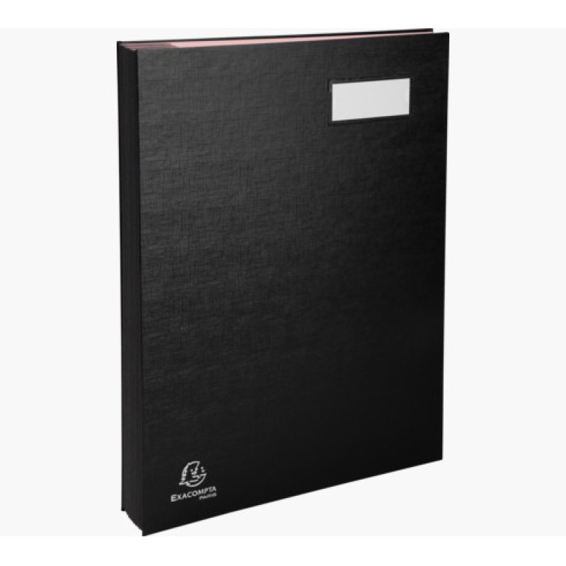 EXACOMPTA Parapheur Direction, A4, 20 compartiments, noir