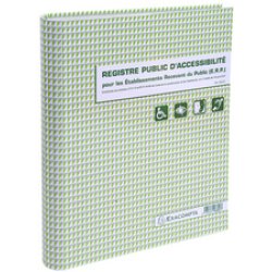 EXACOMPTA Registre "Registre Public d'Accessibilité (ERP)"