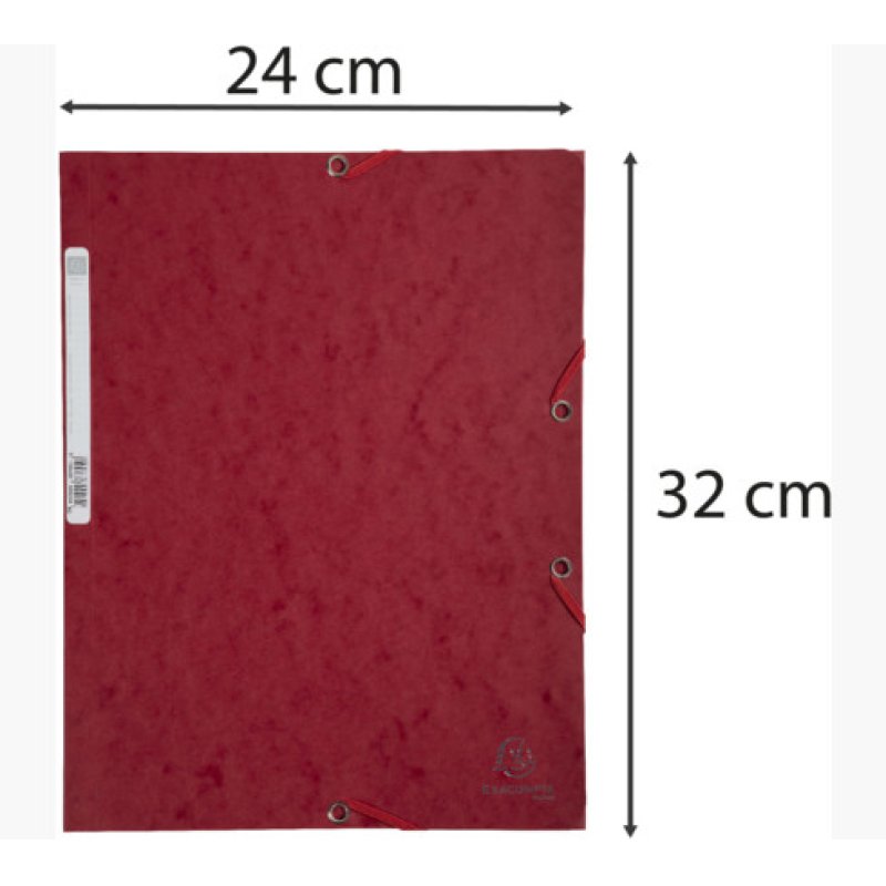 Exacompta 55525E folder Carton Cherry (fruit) A4