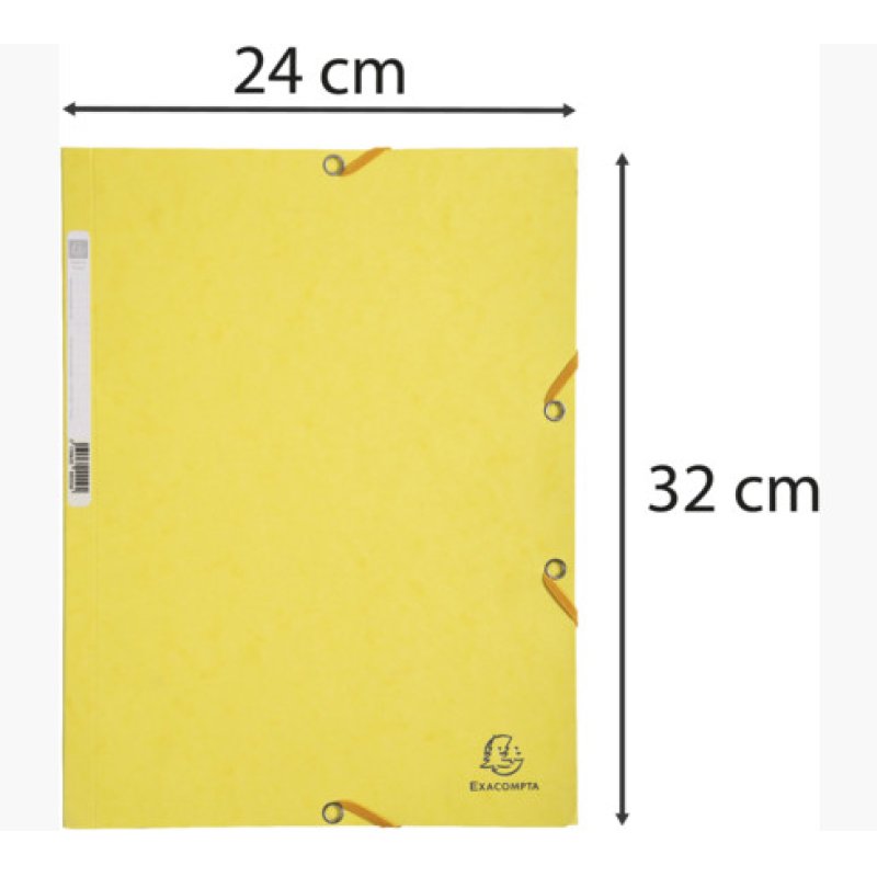 Exacompta 55529E folder Carton Yellow A4