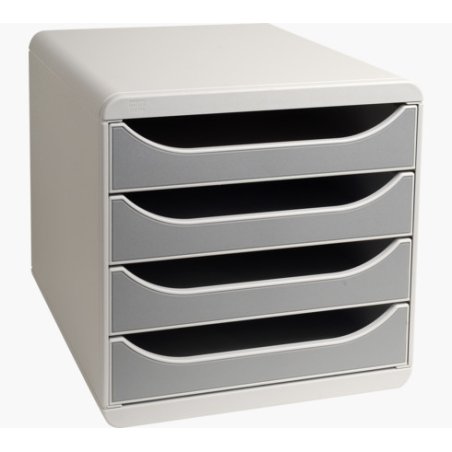 Exacompta 310041D office drawer unit Grey