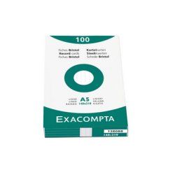 Exacompta 3808B index card White