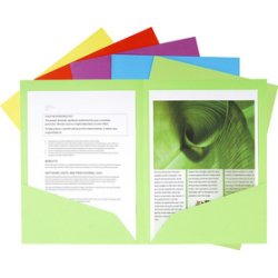 EXACOMPTA Chemises double poche ROCK'S, A4, jaune citron