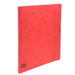 EXACOMPTA Classeur, mécanisme à 2 anneaux, A4, rouge