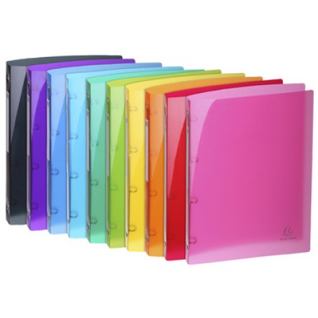 EXACOMPTA Classeur à anneaux Iderama, PP, A4, vert anis