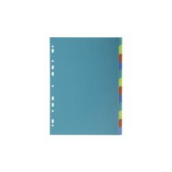 Exacompta 2712E intercalaire Polypropylène (PP) Multicolore 12 pièce(s)