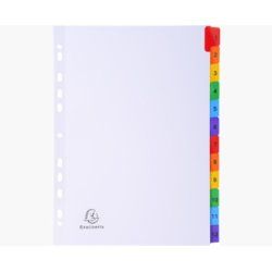 Exacompta 1112E intercalaire Carton Blanc