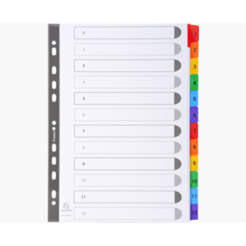 Exacompta 1112E divider Carton White