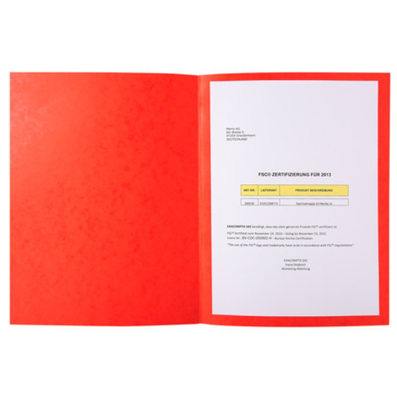 Exacompta 220000E fichier Papier Multicolore A4