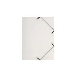 Exacompta Eckspannmappe Kristall/56742E transparent Polypropylène (PP) A4