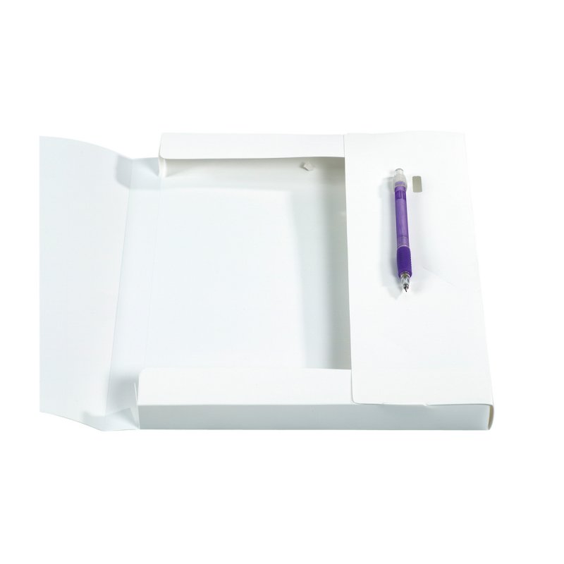 EXACOMPTA Boîte de classement Kreacover A4, PP, 25 mm, blanc