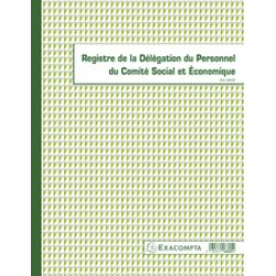 EXACOMPTA Piqûre "Registre de la délégation du personnel CSE