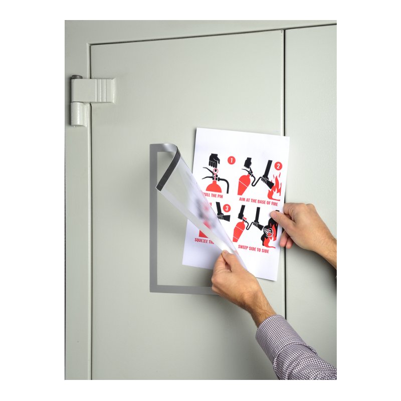 Exacompta 39200E porte-document PVC Argent