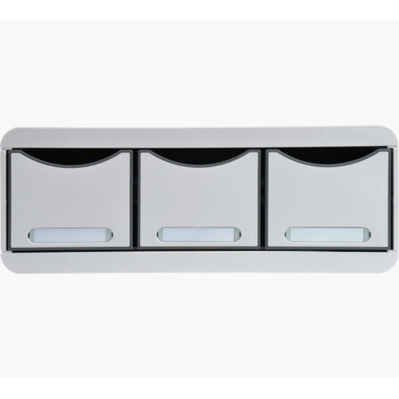 Exacompta 318740D desk tray/organizer Polystyrene Grey