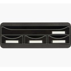 Exacompta 319714D desk tray/organizer Polystyrene Black
