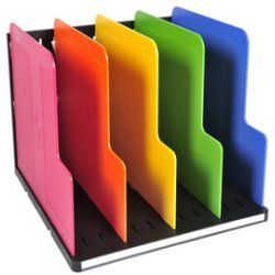 EXACOMPTA Trieur vertical MODULOTOP, 4 divisions, arlequin