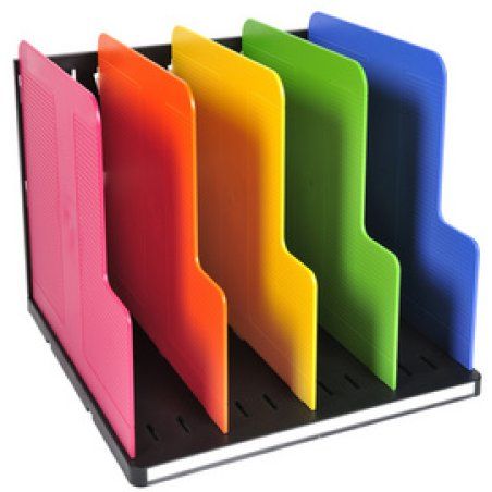 EXACOMPTA Trieur vertical MODULOTOP, 4 divisions, arlequin