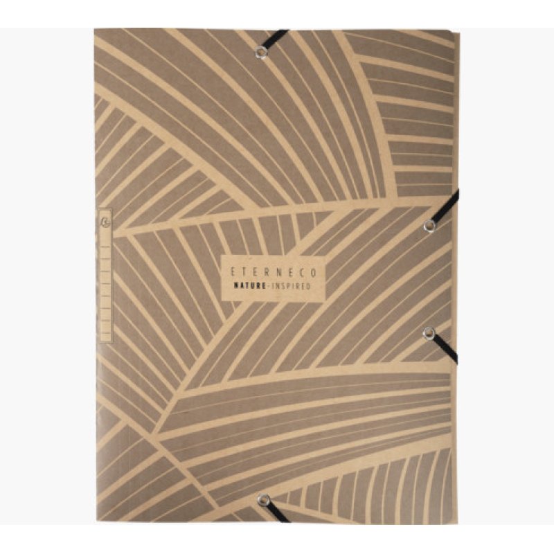 Exacompta Elastic folder with 3 flaps Maxi Capacity card coated Eterneco