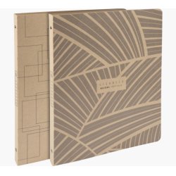 EXACOMPTA Classeur à anneaux Eterneco, A4, 4 anneaux,naturel