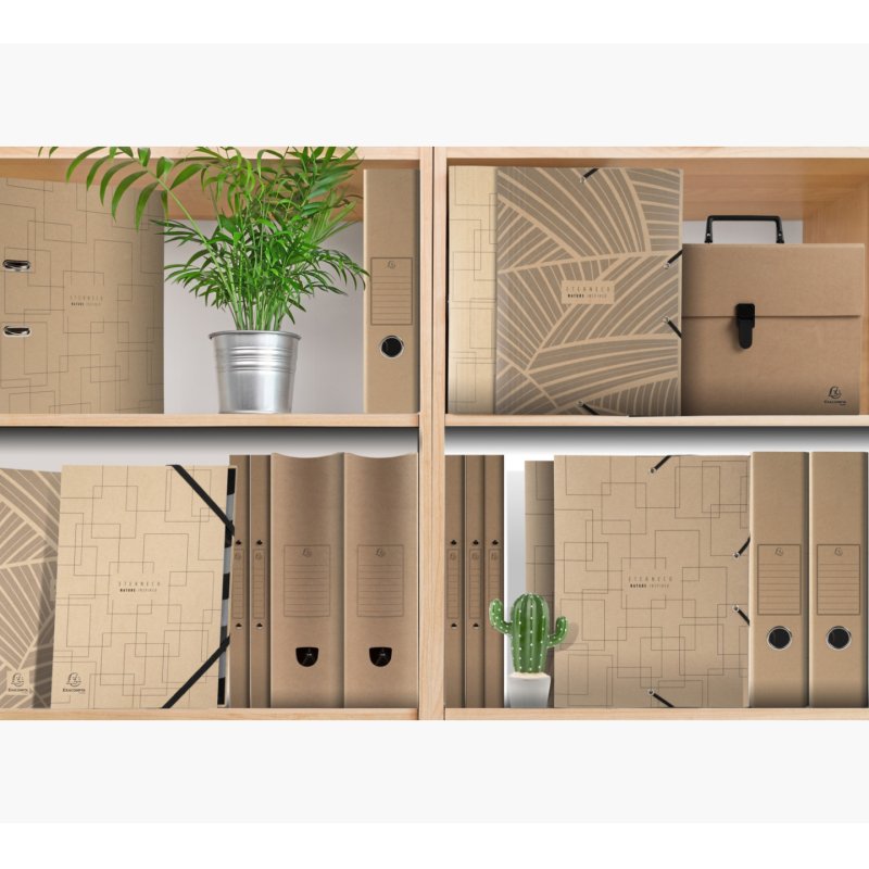 Exacompta 567470E Album de présentation Carton Marron